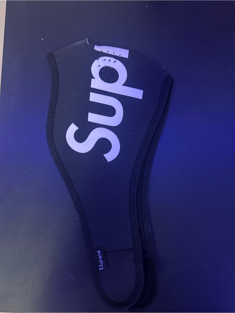 Supreme Black Neoprene Face Mask❗️